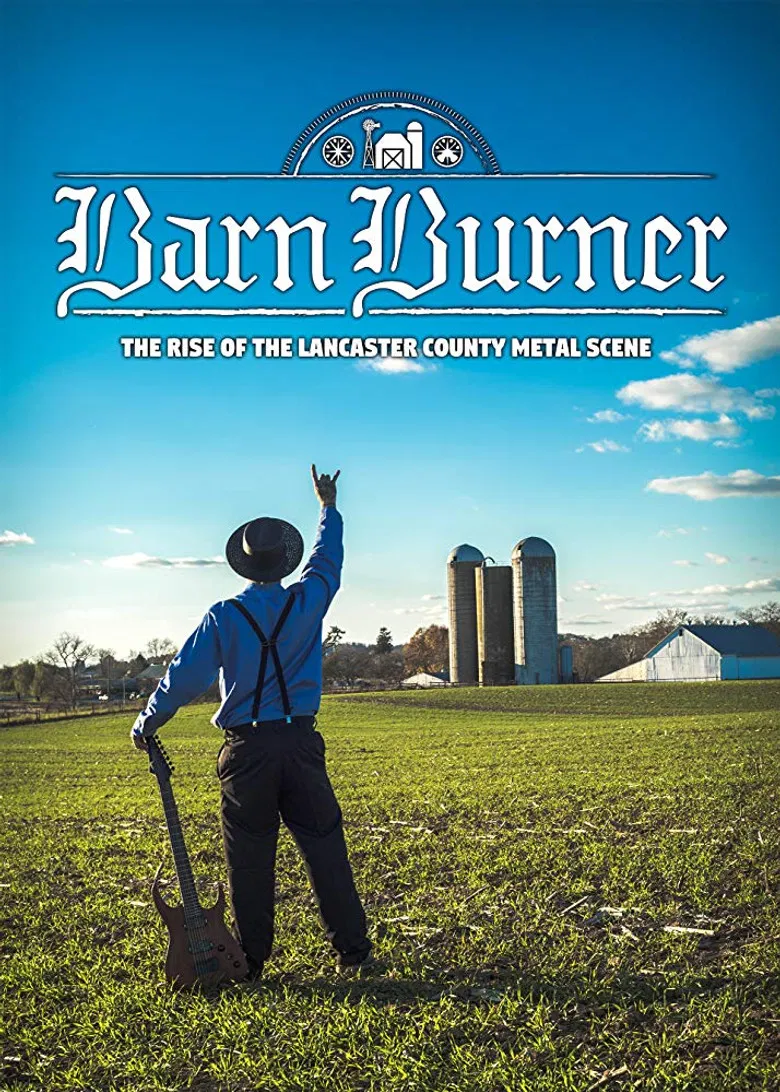 Barn Burner: The Rise of the Lancaster County Metal Scene poster background