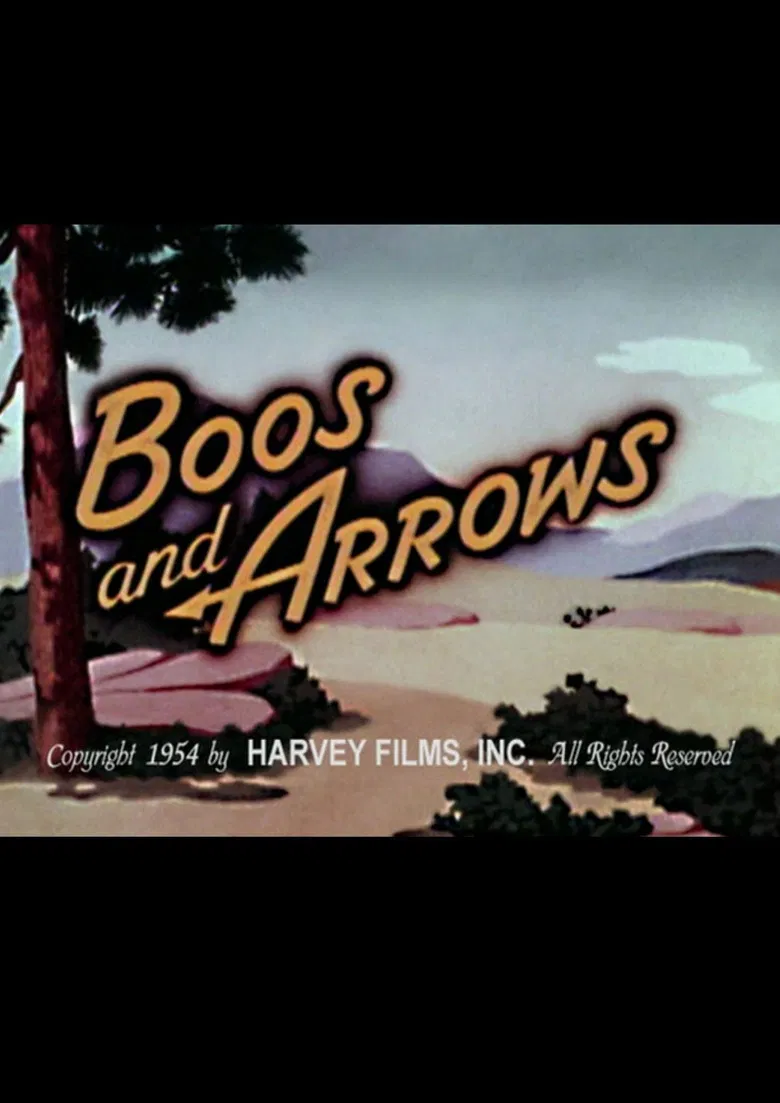 Boos and Arrows poster background