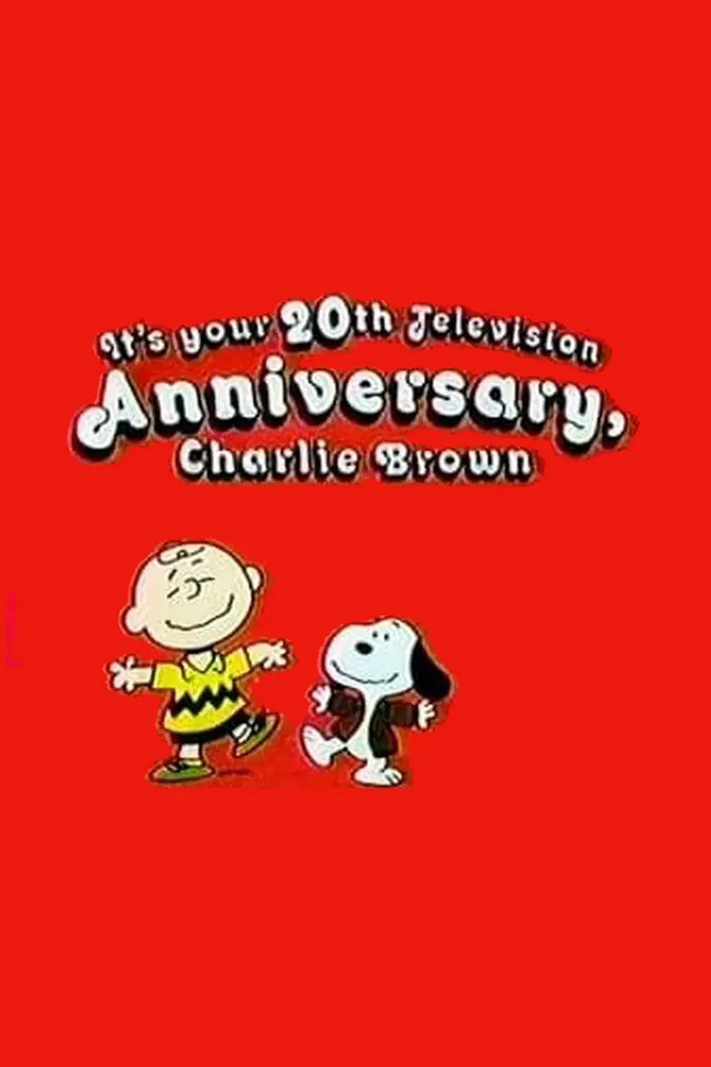 It's Your 20th Television Anniversary, Charlie Brown poster background