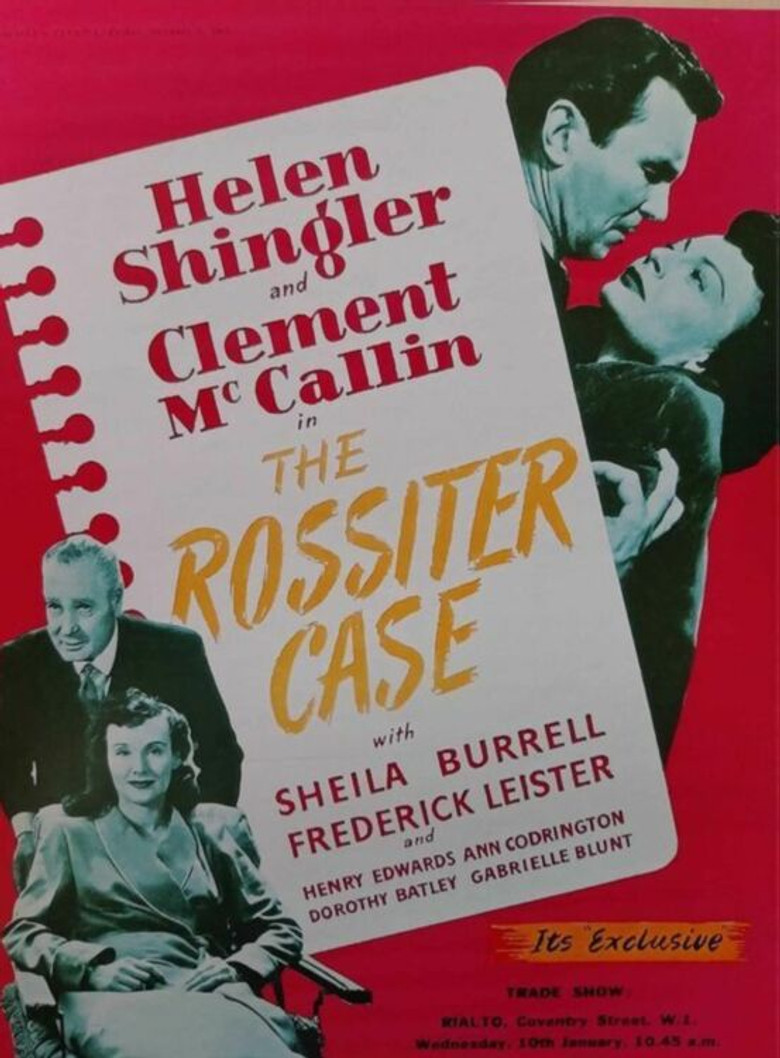 The Rossiter Case poster background