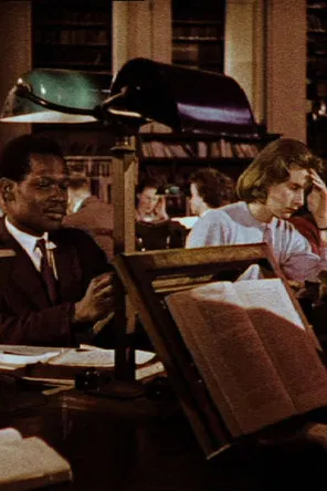 Building for Books poster background