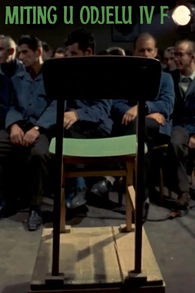 A Meeting in Department IV F poster background