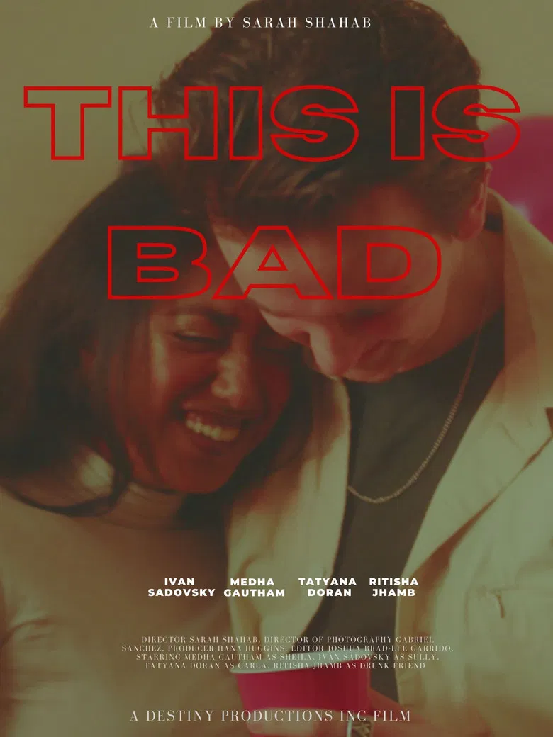 This Is Bad poster background