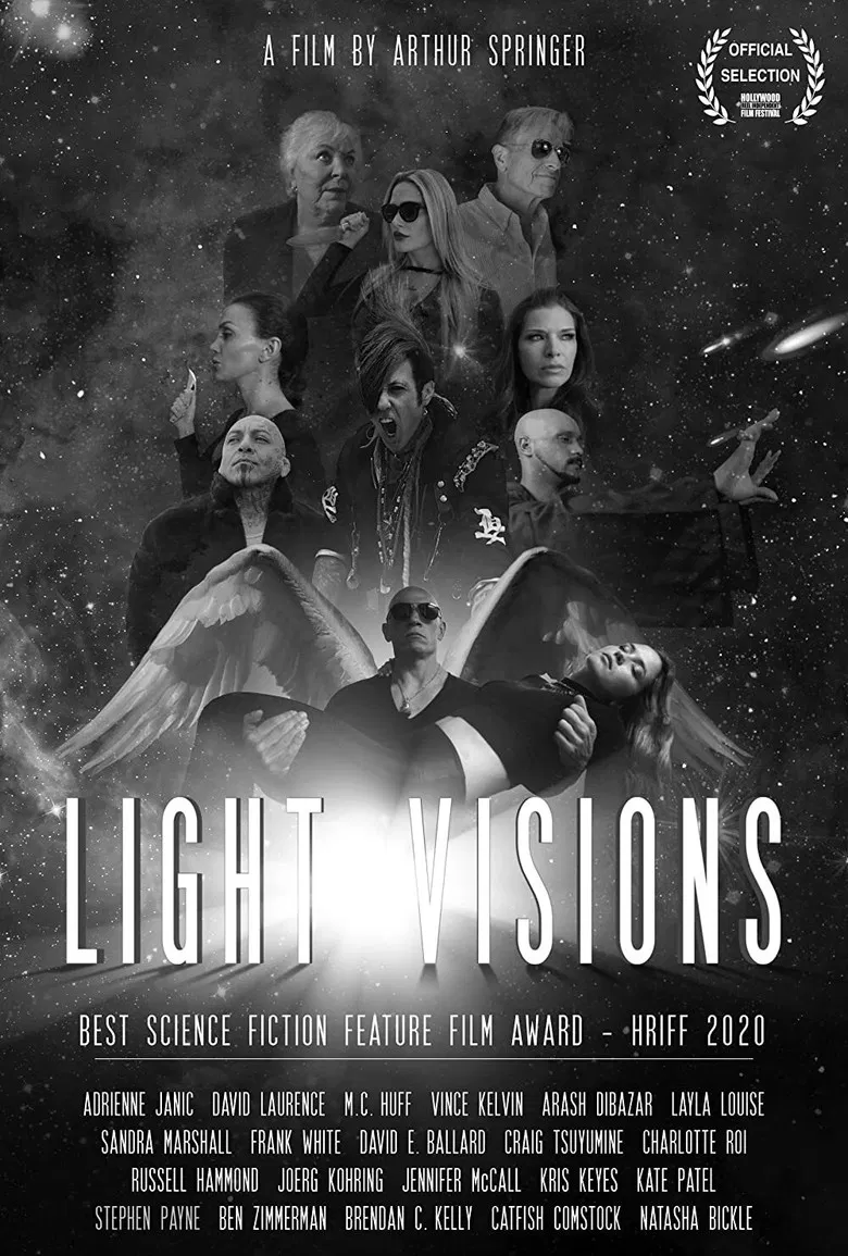Light Visions poster background