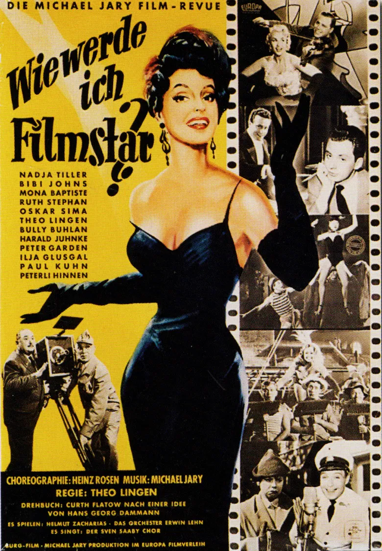 Wie werde ich Filmstar poster background