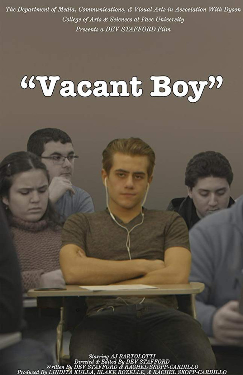 Vacant Boy poster background