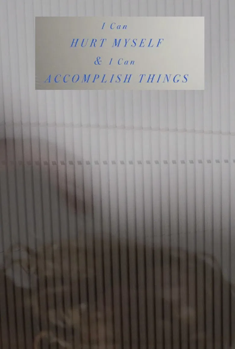 I Can Hurt Myself & I Can Accomplish Things poster background