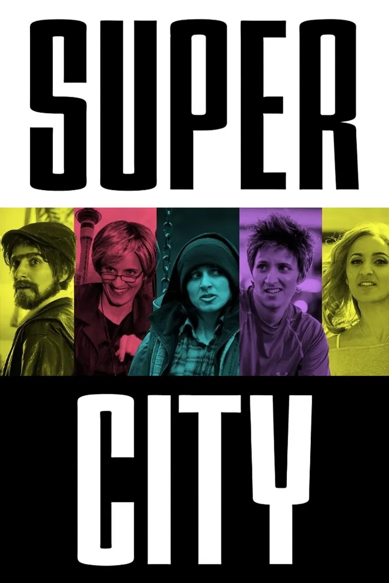 Super City poster background