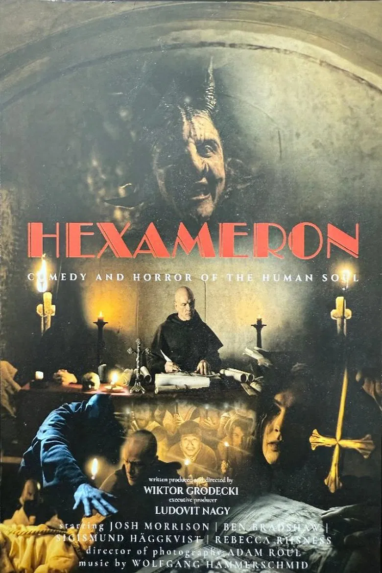 Hexameron poster background