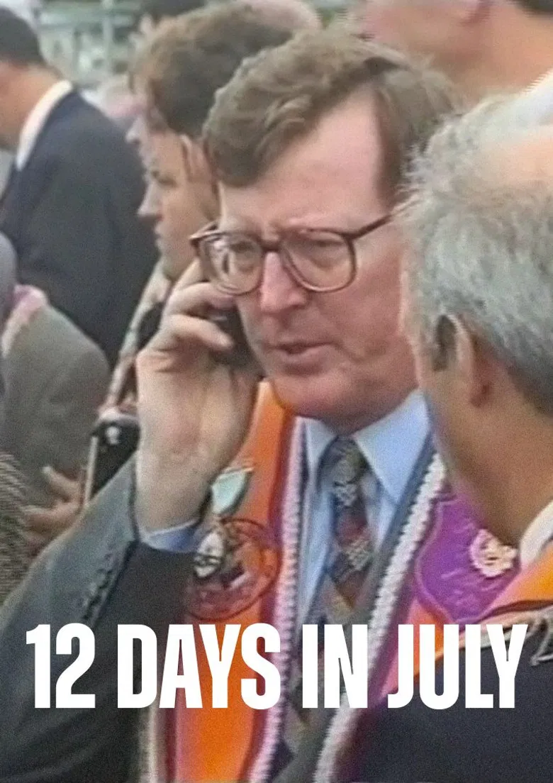 12 Days in July poster background