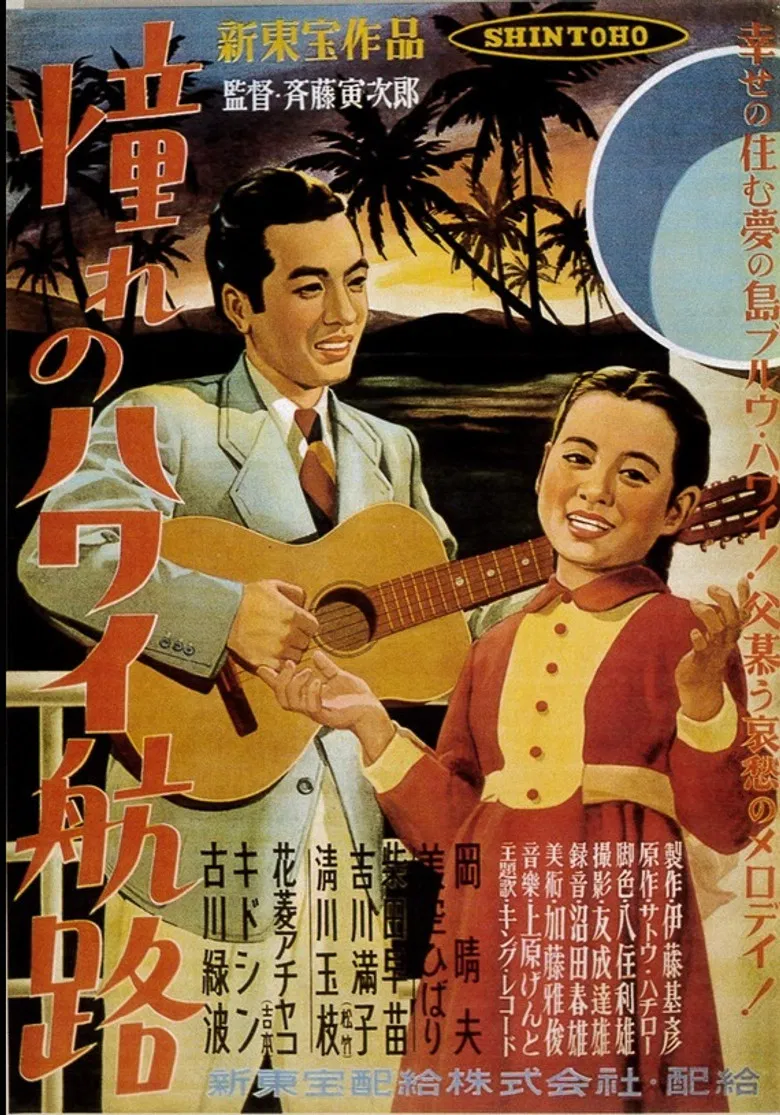 Akogare no Hawaii kôro poster background