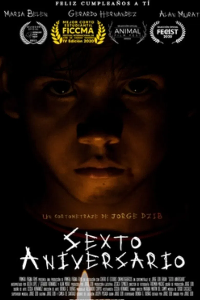 Sexto Aniversario poster background
