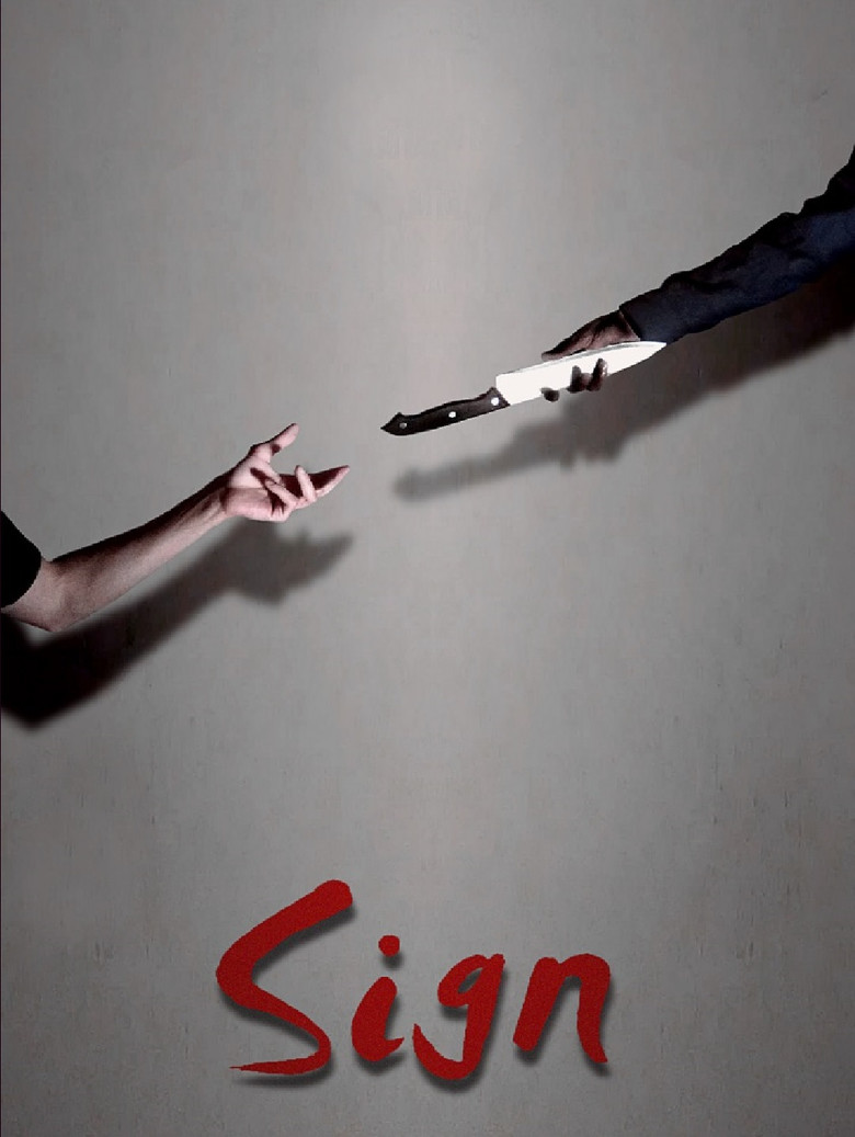 Sign poster background