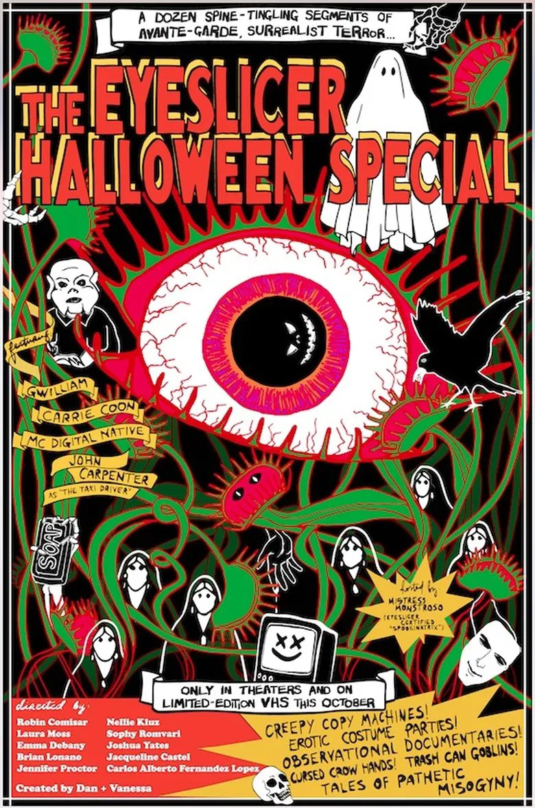 The Eyeslicer: Halloween Special poster background