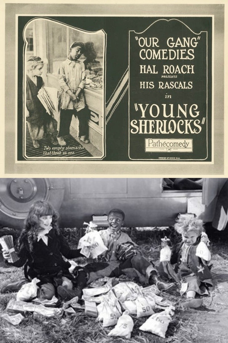 Young Sherlocks poster background