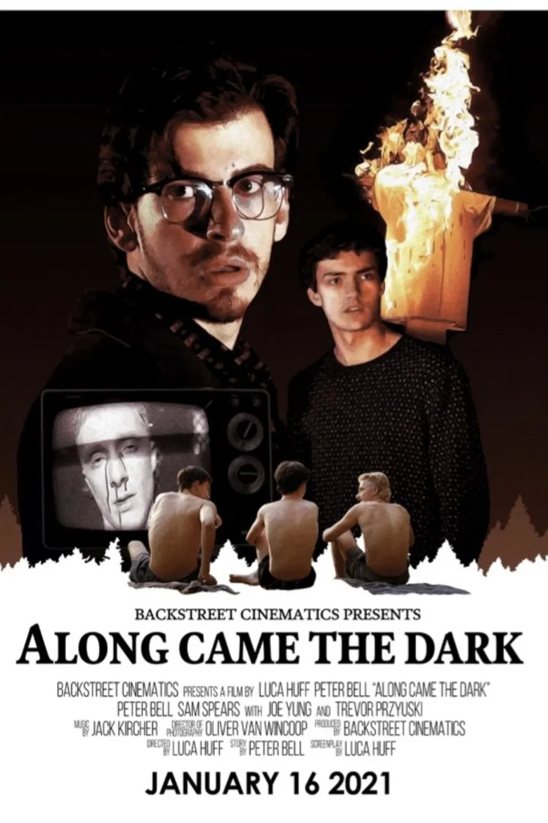Along Came the Dark poster background