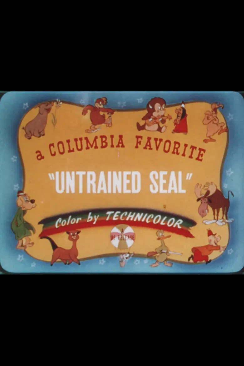 Untrained Seal poster background