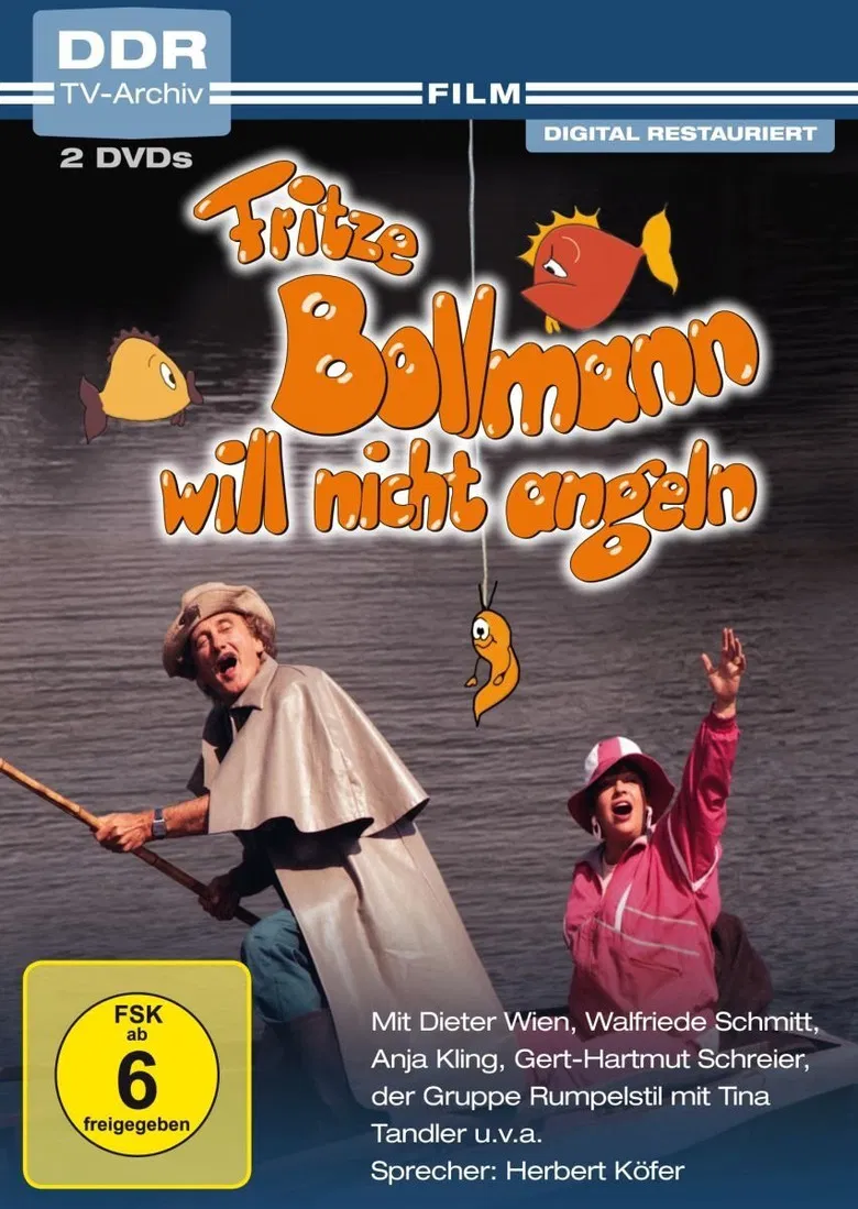 Fritze Bollmann will nicht angeln poster background
