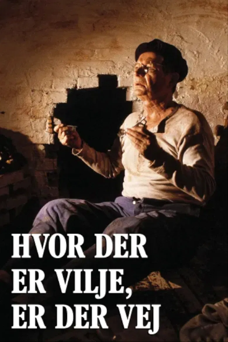 Hvor der er vilje, er der vej poster background