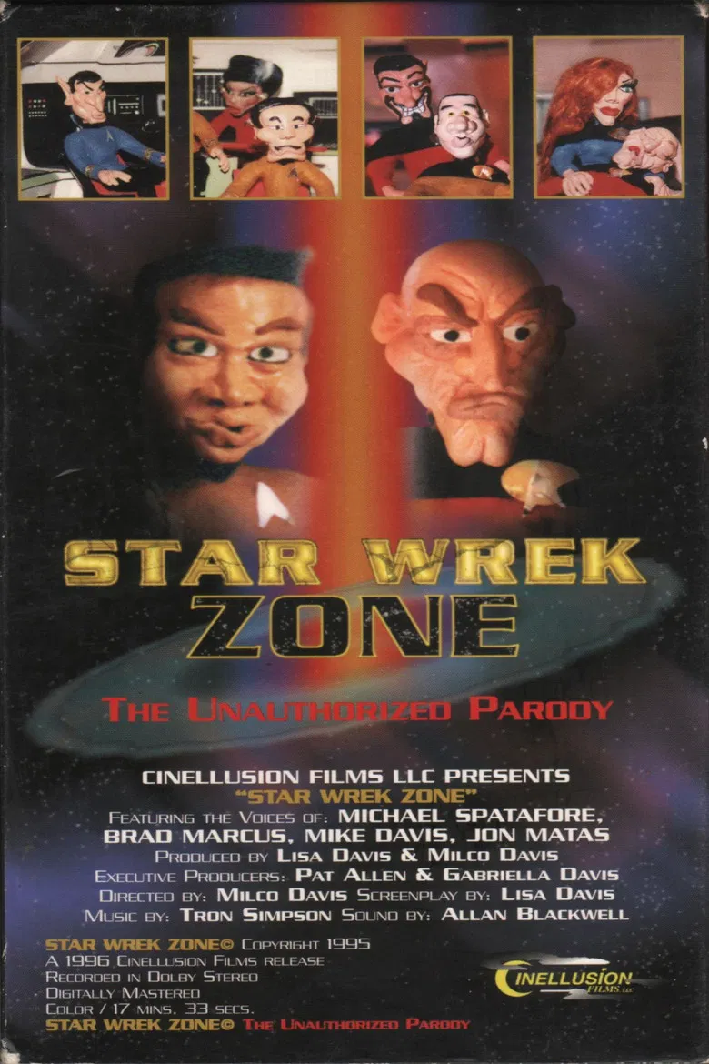 Star Wrek Zone poster background