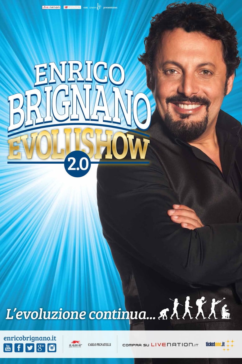 Enrico Brignano: Evolushow 2.0 poster background