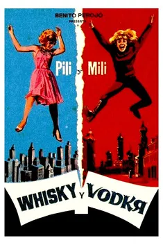 Whisky y vodka poster background