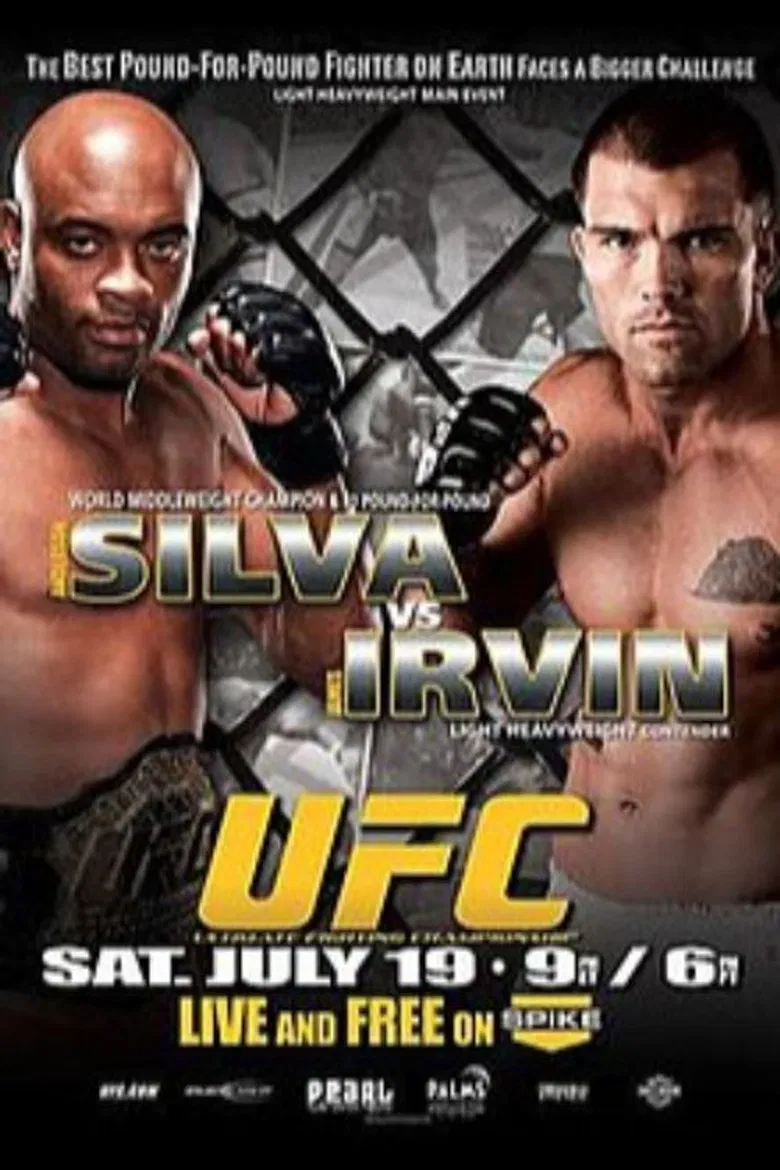 UFC Fight Night 14: Silva vs. Irvin poster background