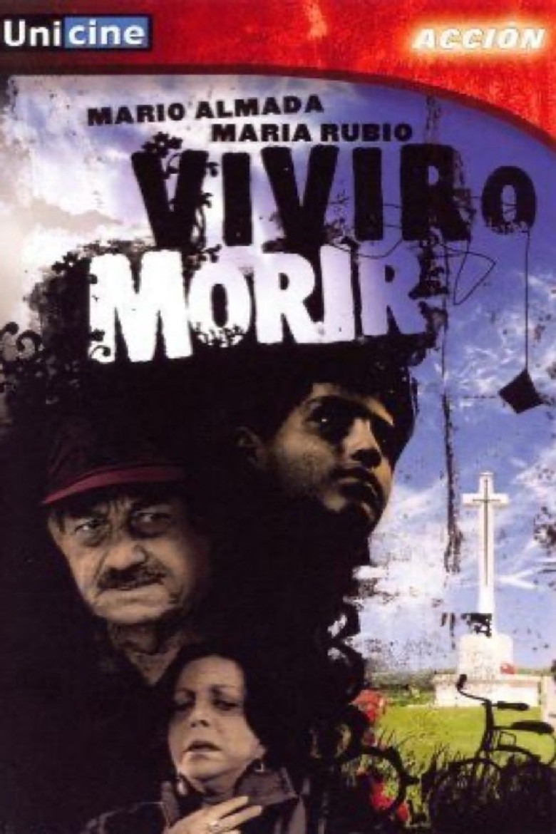 Vivir o morir poster background