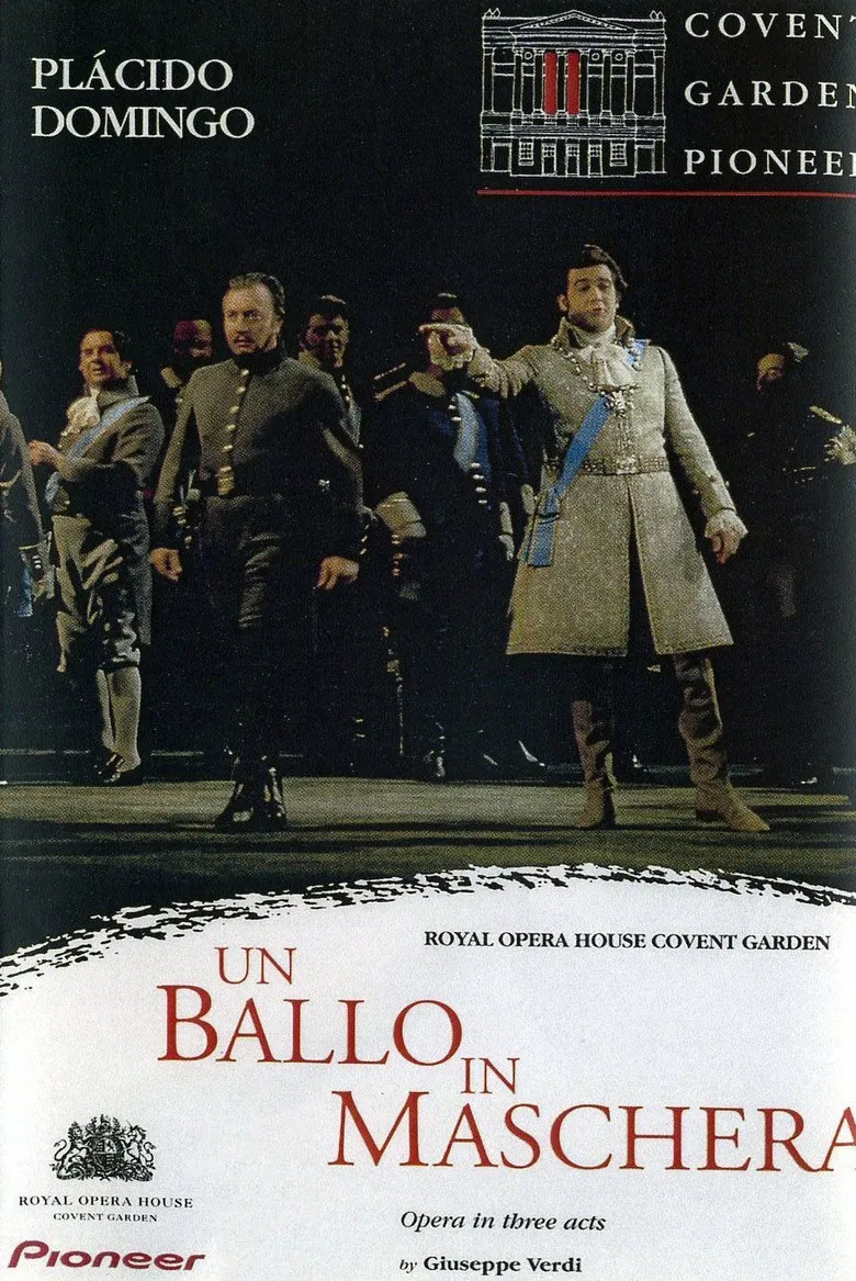 Verdi Un Ballo in Maschera poster background