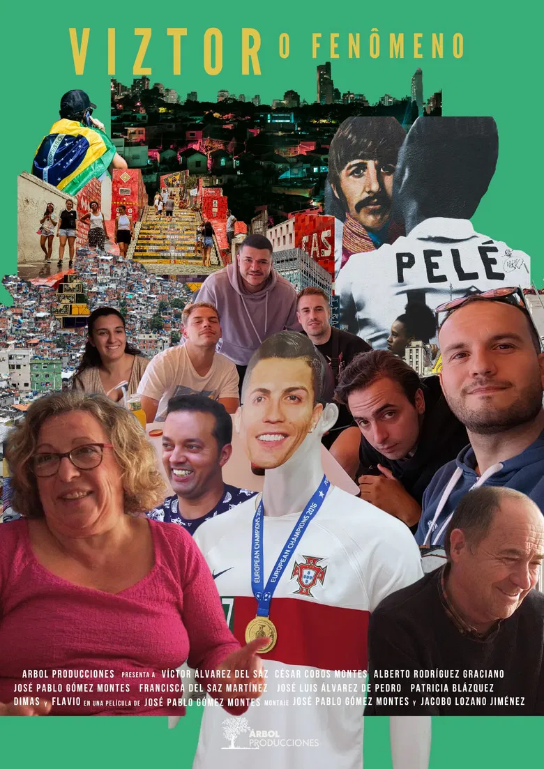 Viztor o fenômeno poster background