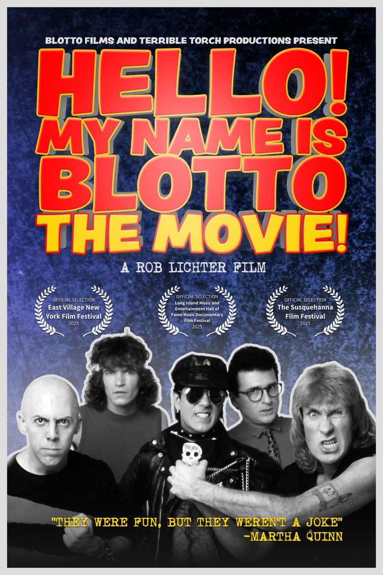 Hello! My Name is Blotto: The Movie poster background