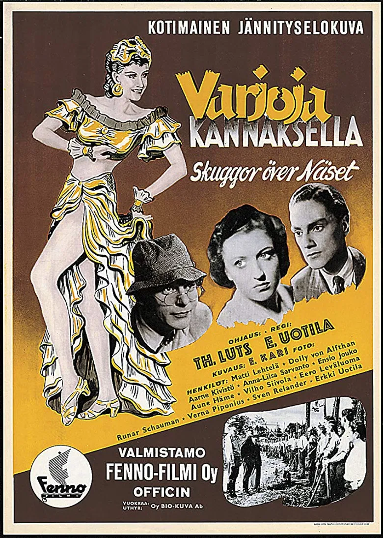 Varjoja Kannaksella poster background