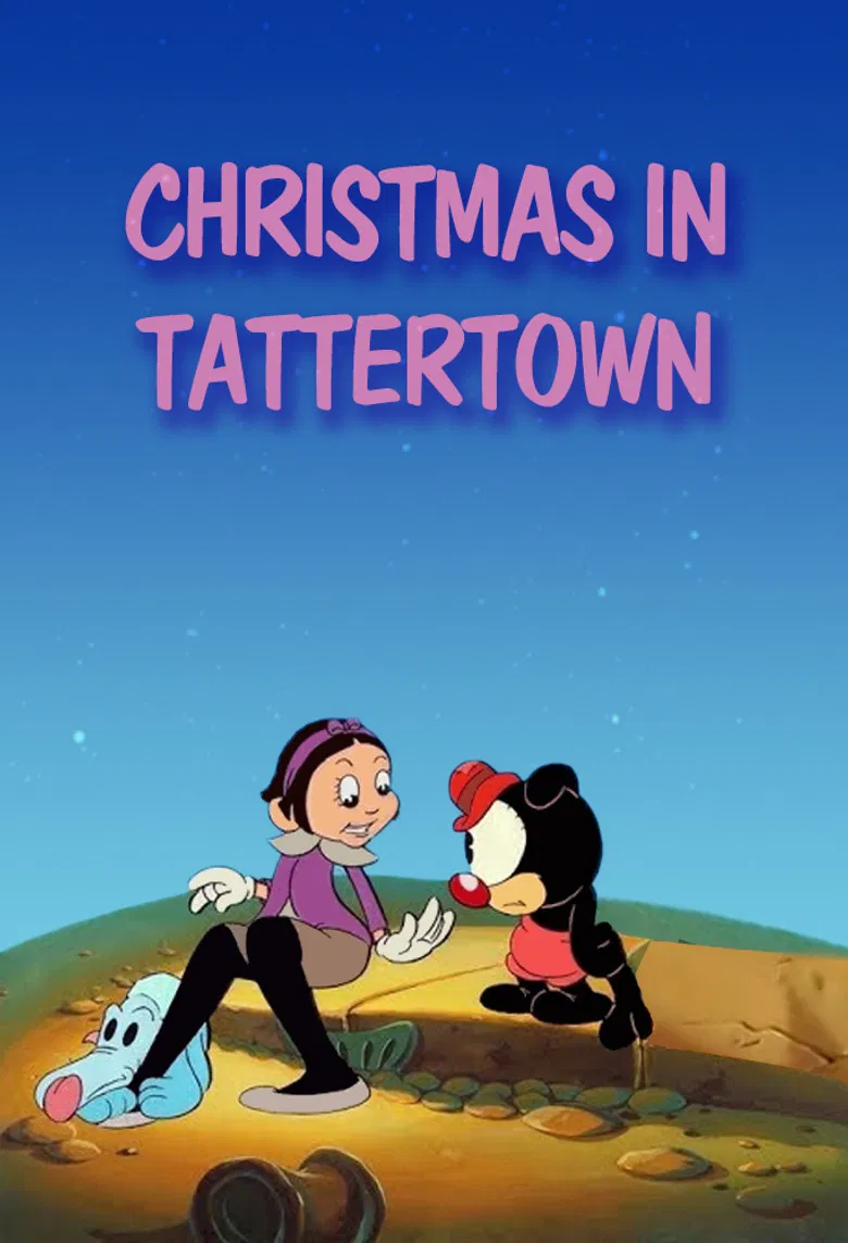 Christmas in Tattertown poster background