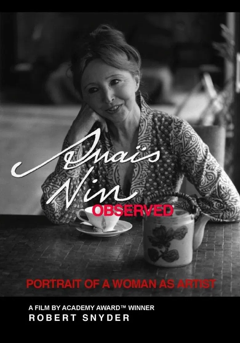 Anaïs Nin Observed poster background