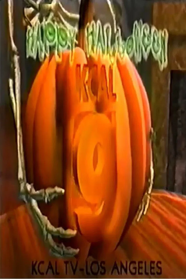 KCAL Halloween Scream poster background