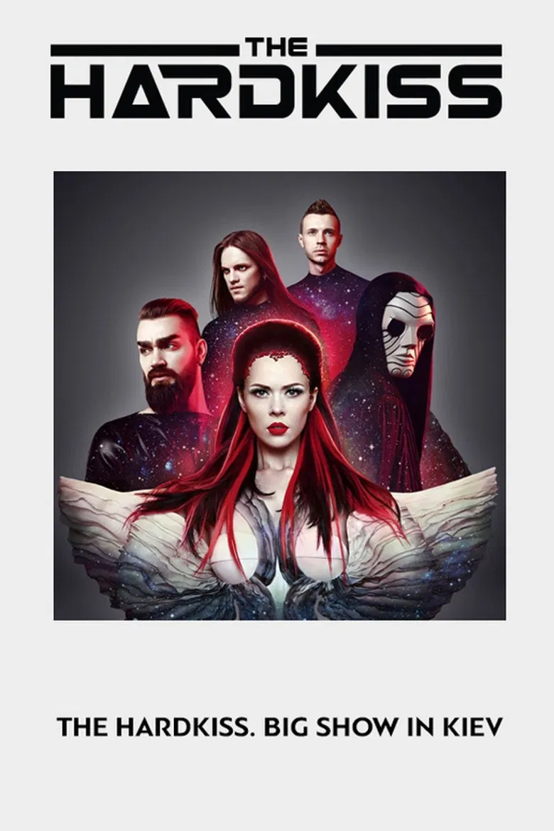 The Hardkiss. Big Show in Kyiv poster background