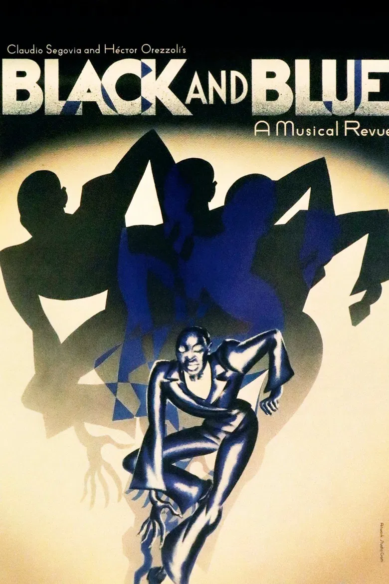 Black and Blue: A Musical Revue poster background