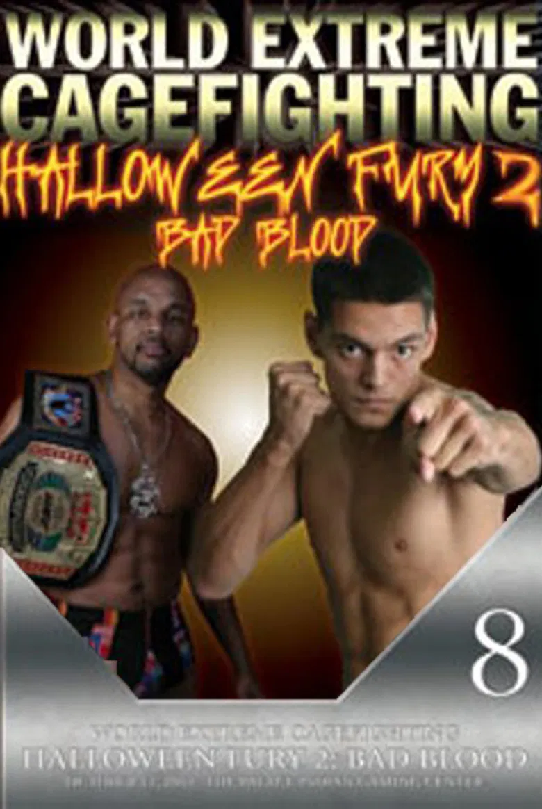 WEC 8: Halloween Fury 2 poster background