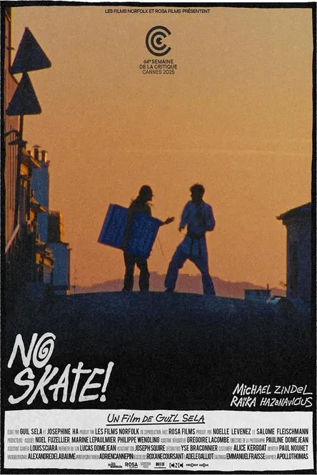 No Skate! poster background