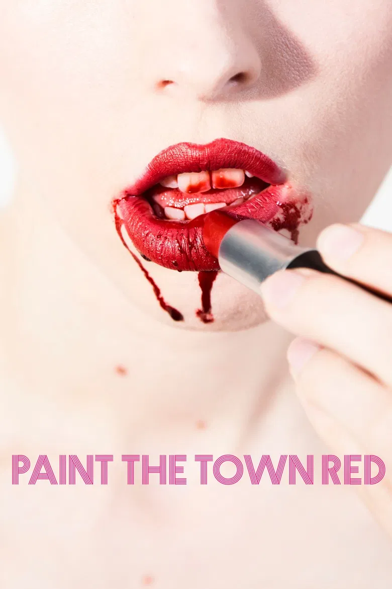 Paint the Town Red poster background