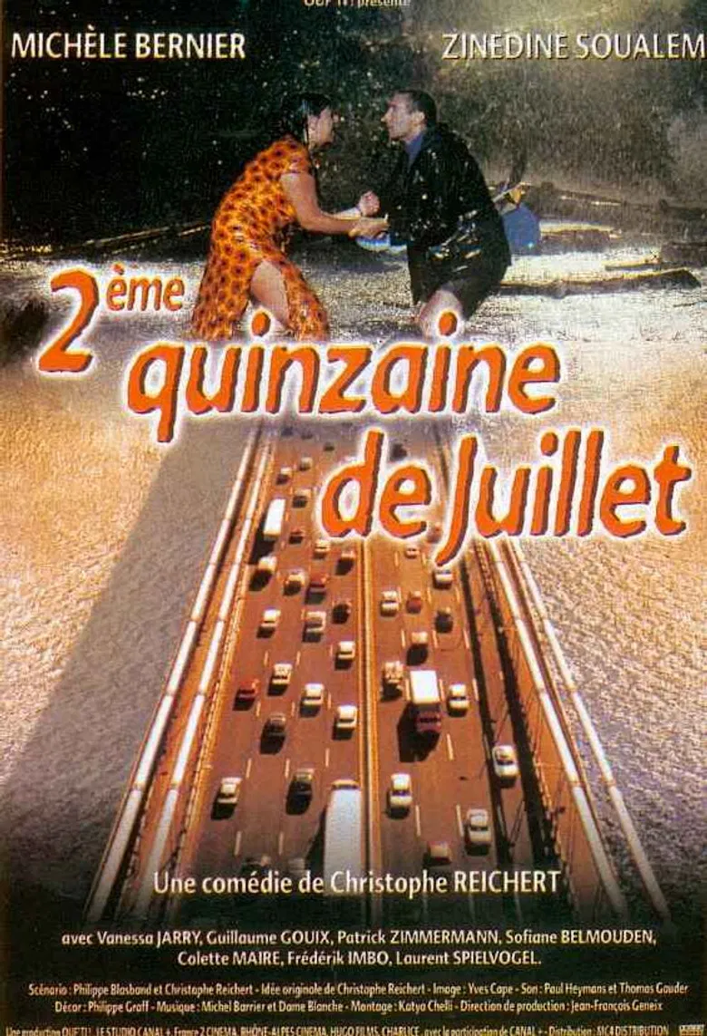 Deuxième quinzaine de juillet poster background