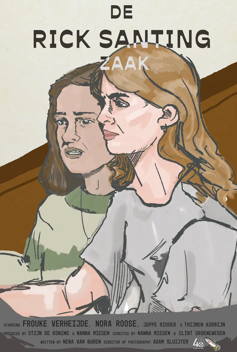 De Rick Santing zaak poster background