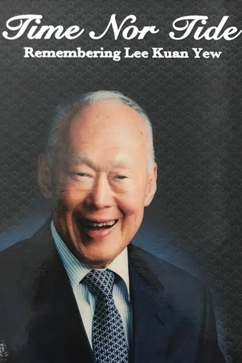Time Nor Tide - Lee Kuan Yew poster background