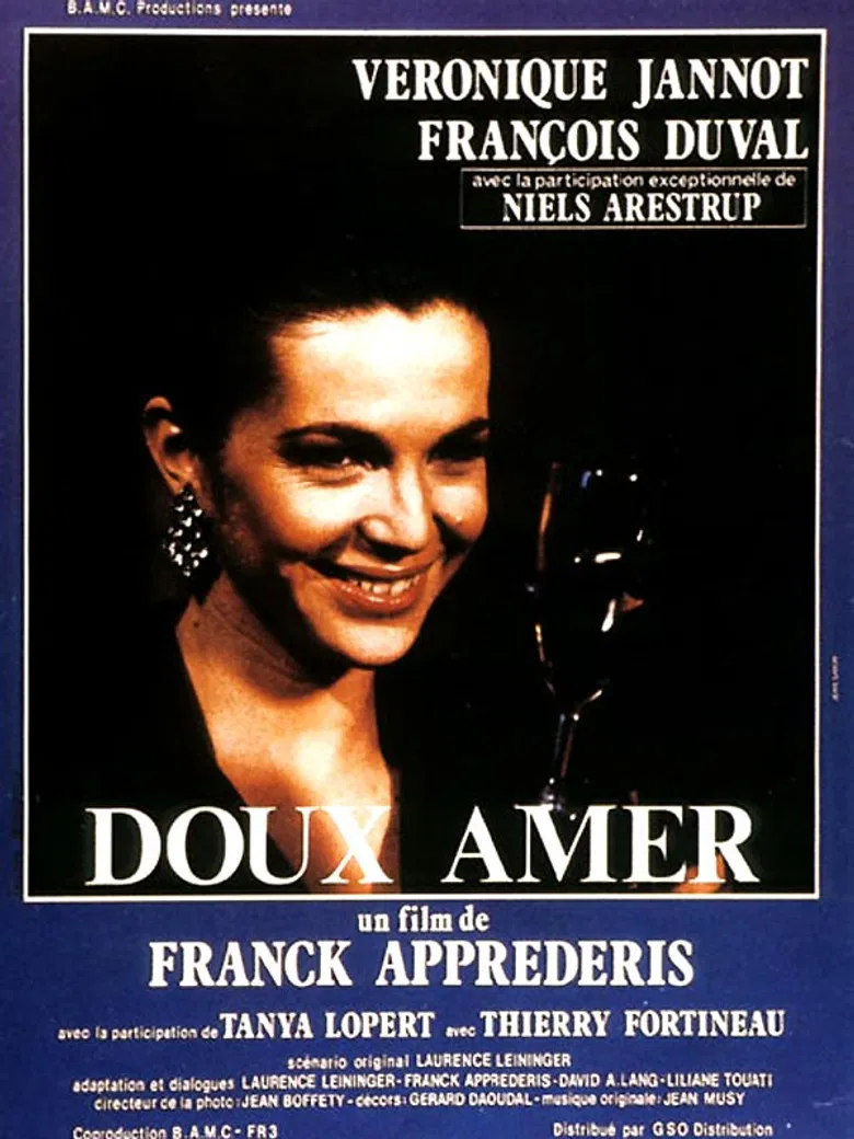 Doux amer poster background
