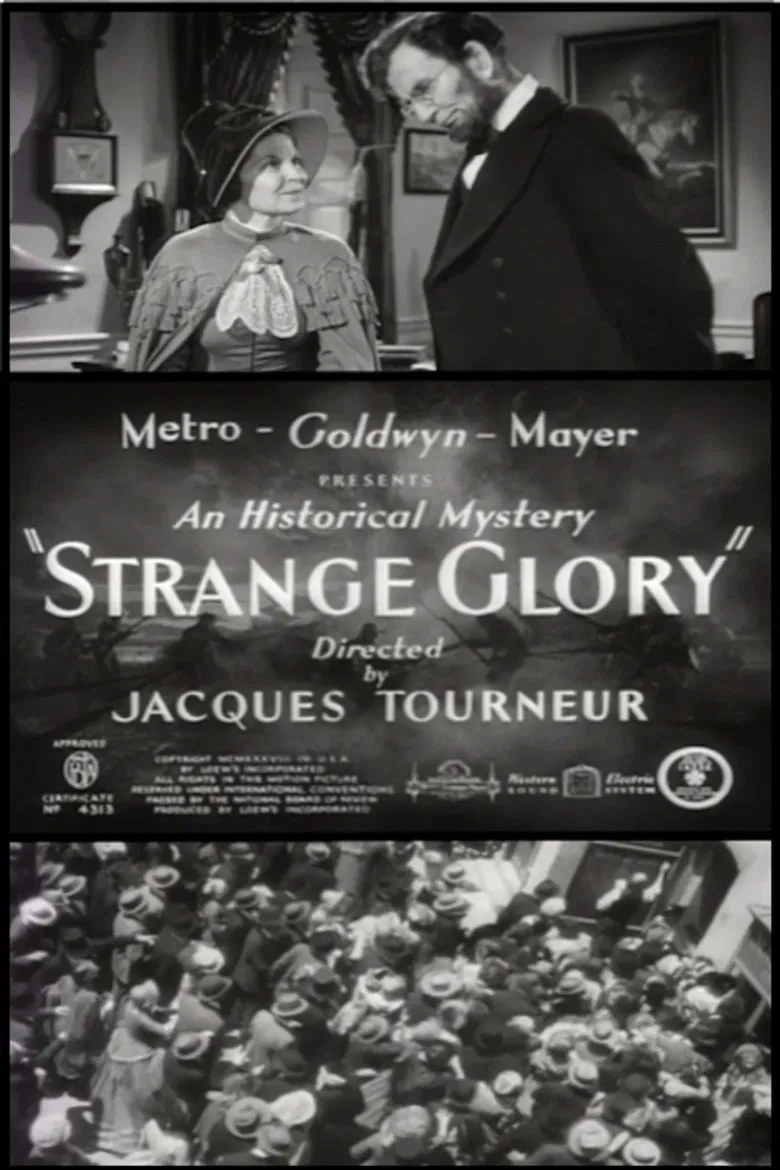 Strange Glory poster background