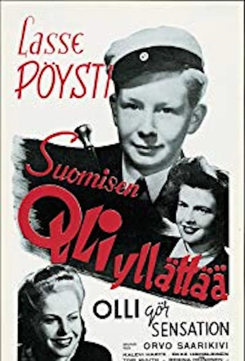 Suomisen Olli yllättää poster background