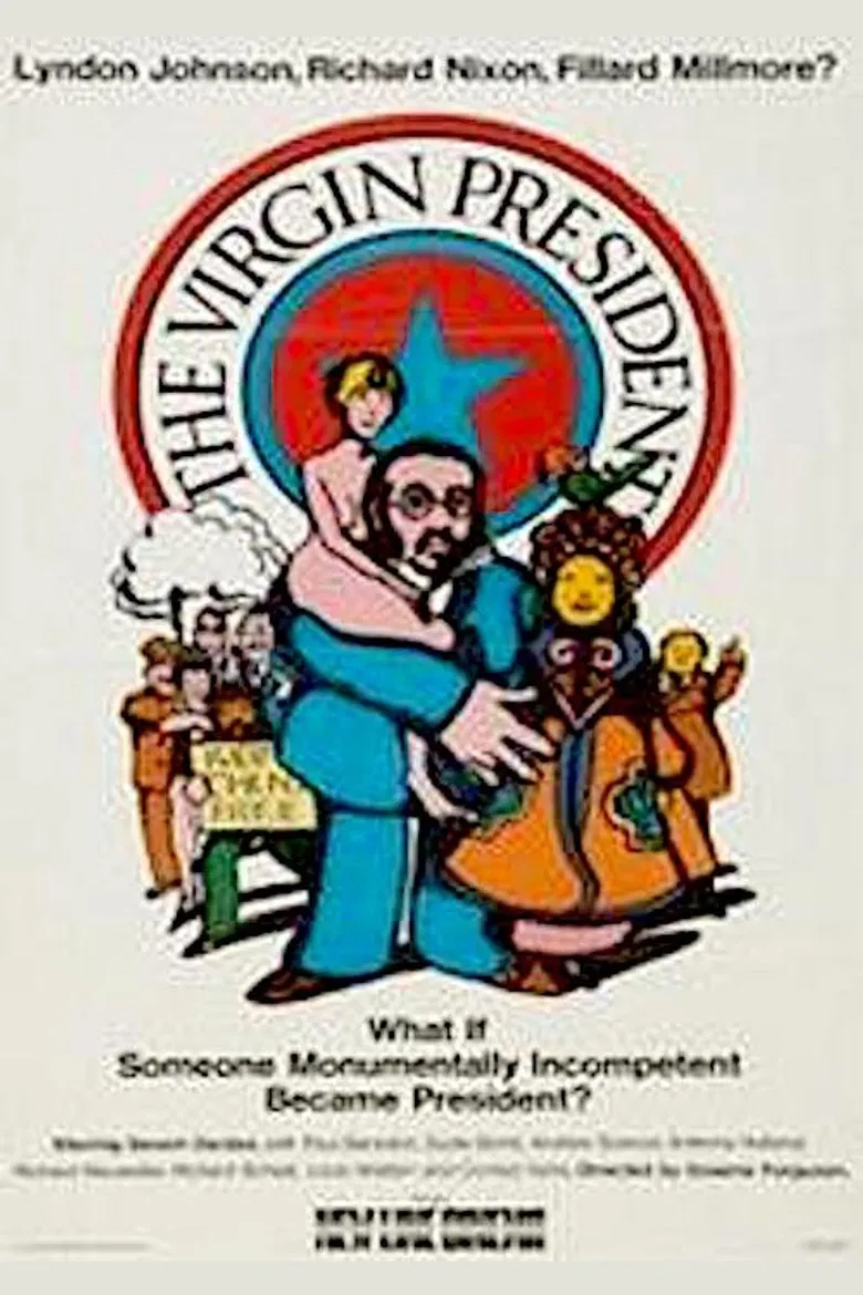 The Virgin President poster background