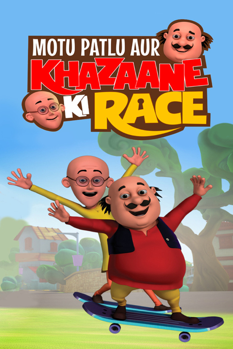 Motu Patlu: Khazaane Ki Race poster background