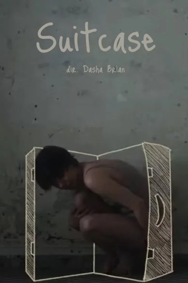 Suitcase poster background