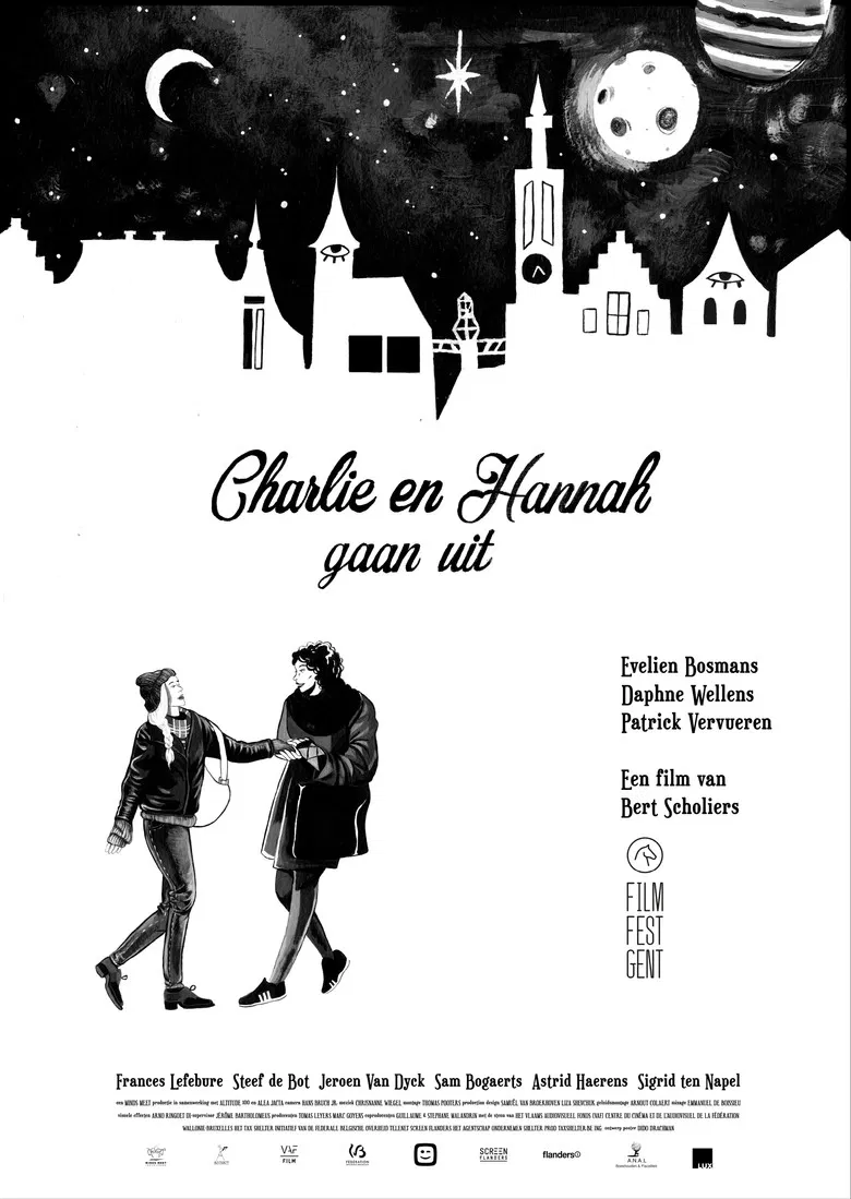 Charlie and Hannah's Grand Night Out poster background